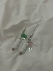 2種 / 個別コメント) 自分ツッコミくま だんご キーホルダー