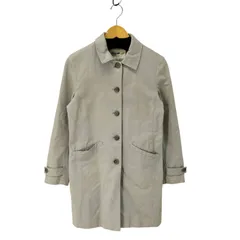 エディーバウアー Eddie Bauer 90-00s 白タグ コットン ステンカラーコート レディース import：S 