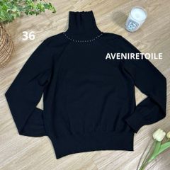 美品】Aveniretoile アベニールエトワール パーカー ブラック36 - メルカリ
