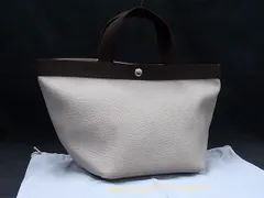 極美品Herve Chapelier ハンドバッグ キャンバス グレー 舟形 □新品□未使用□ Herve Chapelier エルベシャプリエ GPライン 舟形