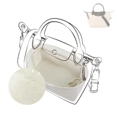 新品 DGAZ ル プリアージュRエナジー用 デュポン紙&シルク タイベック 超薄 インナーバッグ 防水 超軽量 柔らかい バッグインバッグ バッグオーガナイザーLongchampロンシャン Le Pliage Energy適用 (クレ、ル プリアージュRエナ