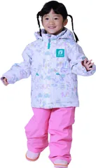 新品 RESEEDA スキーウェア キッズ 上下セット トドラ スノースーツ RES58004