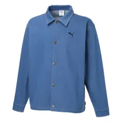 新品 [プーマ] 69373693_ESS ELEVATED デニム ライク JKT_チーム ライト ブルー_S