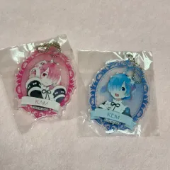 リゼロ アクリル キーホルダー レム ラム セット