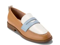 コールハーン レディース シューズ スリッポン・ローファー Cole Haan Stassi Penny Loafer Ivory Multicolor Leather アイボリー