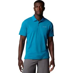 コロンビア メンズ トップス ポロシャツ Columbia Freezer Polo Mens Blue Echo ブルー