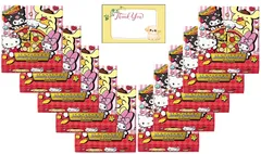 【まとめ売り】　１０個セット　キティ・マイメロディ ・クロミ・シナモロール ・ポムポムプリン チョコレート4粒入り ミニボックス 専用紙袋付き バレンタイン ホワイトデー ギフト ゴンチャロフ サンリオ ばらまき 義理チョコ