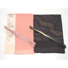 【リメイク用】帯〆帯揚　２組セット