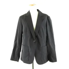 ユニクロ UNIQLO Theory コラボ テーラードジャケット 長袖 黒 M *A526