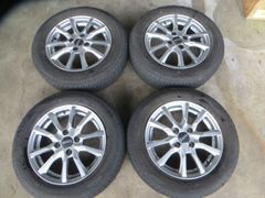 軽自動車用 汎用アルミ+ヨコハマ製冬タイヤセット(165/65R14) - メルカリ