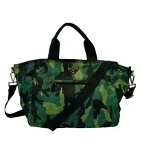 プラダ 2wayトートバッグ ショルダーバッグ 迷彩柄 レディース PRADA