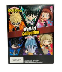 미품 리멘트 나의 히어로 아카데미아 Wall Art Collection Heroes&Villains 미도리타니 출구 폭호 카츠미 레이일 오차코