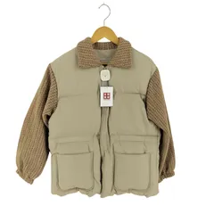 ユーズドフルギ USED古着 PALETT SCOPE 袖リブダウンジャケット レディース JPN：M 