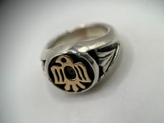 シルバー925リング メキシカン ネイティブ インディアン サンフェイス