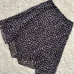 UNTITLED 総柄デザインスカート パープル 1 オシャレ 華やか 大人