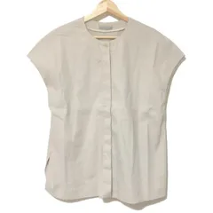 theory luxe(セオリーリュクス) 半袖シャツブラウス サイズ038 M レディース - ベージュ