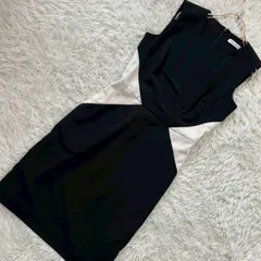Calvin Klein ワンピース ブラック 4 お呼ばれ キレイめ 上品 大人