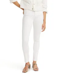 リーバイス レディース ボトムス デニムパンツ アンクル ジーンズ LevisR 311 Shaping Mid Rise Ankle Straight Hem Skinny Jeans Soft Clean White ホワイト