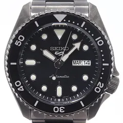 新品同様 箱付 稼働 セイコー 5スポーツ 4R36-07G0 AT/自動巻 ブラック文字盤 メンズ腕時計 2000000 2JWY MST ABC18810