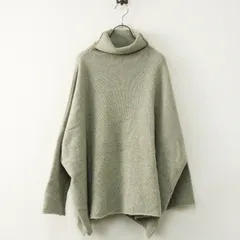 良品 ユーモレスク humoresque CA0203 カシミヤ100% ワイドシルエット タートルネックニット トップス グレー┃日本製【2400014839814】のサムネイル