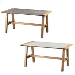 150cm ダイニングテーブル ロシェ テーブル ダイニングテーブル ダイニングテーブル 201200844 201200845 タモ材 木目 オイル仕上げ メラミン素のサムネイル
