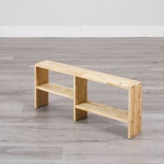 杉 無垢材 2段ラック 幅70cm 無塗装 ディスプレイ棚 店舗什器 フリマ 杉 無垢材 2段ラック 幅70cm 無塗装 ディスプレイ棚 店舗什器 フリマ