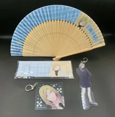 【TAKA72-46】△うたの☆プリンスさまっ♪　カミュ　グッズ3点セット　まとめ売り　アクリルキーホルダー　扇子