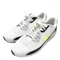 【美品】ナイキ ゴルフシューズ 白×黒 HV9305-103 エアマックス90 スパイクレス メンズ 27.5 ゴルフウェア NIKE