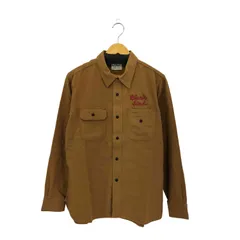 オールドクロウ OLD CROW L.A. MOTORCYCLE CLUB - L/S SHIRTS コットンリネンウール シャツ メンズ JPN：L 