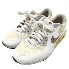 ナイキ ゴルフシューズ 白×イエロー系 DM9008-179 エアマックス90ゴルフ'PGA Championship スパイクレス メンズ 25.5 ゴルフウェア NIKE