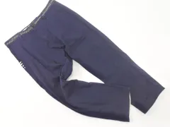 BEAMS HEART ビームスハート 素材切替 ロールアップ クロップド パンツ sizeL/ネイビー ■◇ メンズ