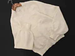 LOWRYS FARM ローリーズファーム ボリュームスリーブ ニット セーター sizeM/オフホワイト ◇■ レディース