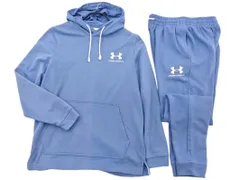 UNDER ARMOUR アンダーアーマー トレーナー スウェット パンツ セットアップ size上LG 下XL/青 ◇■ メンズ