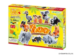 【2/21新発売】 LaQ ラキュー アニマルワールド 動物園のなかまたち L009722 Yoshiritsu　知育 ブロック 玩具
