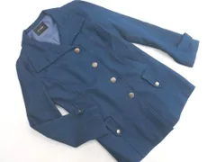 Ray BEAMS レイビームス ウール混 コート 青緑 ◇■ レディース