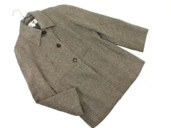 23区 ウール混 ジャケット size32/黒ｘベージュ ◇■ レディース