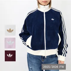 ■adidas Originals アディダス オリジナルス KS7780/KR0062/KS7779/KS0400 ベロア ニット トラックトップ VELOUR KNIT RR トレフォイルロゴ刺繍 ジャージ 長袖 ジップアップ ジム トレーニング スポーツ