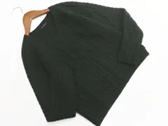 MACPHEE マカフィー トゥモローランド ウール混 Vネック ニット セーター sizeS/緑 ◇■ レディース