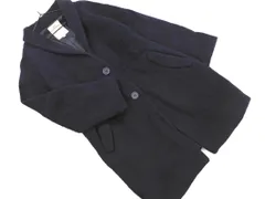 studio CLIP スタジオクリップ ウール混 コート sizeM/濃紺 ◇■ レディース