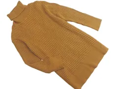 Droite lautreamont ドロワット ロートレアモン ウール混 リブ タートルネック ニット セーター size2/ベージュ ◇■ レディース