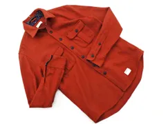 nano universe ナノユニバース ウール混 シャツ size4/赤 ◇■ メンズ