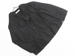 MAGGY 긴자 매기 프릴 재킷 size38/블랙 ◇■ 레이디스