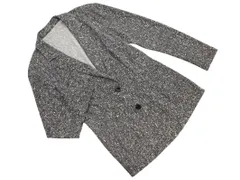 JUN ASHIDA ジュンアシダ 総柄 テーラード ジャケット sizeS/グレー ◇■ レディース