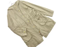 a.v.v アーヴェヴェ ドロスト フーディー コート size40/カーキ ◇■ レディース