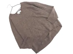 LAKOLE ラコレ ウール混 Vネック ニット セーター sizeM/ブラウン ◇■ レディース