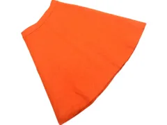 MACKINTOSH PHILOSOPHY マッキントッシュフィロソフィー ウール100% Aライン 台形 スカート size38/オレンジ ◇■ レディース