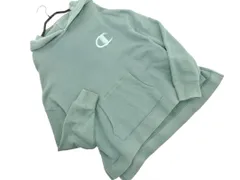 Champion チャンピオン プルオーバー パーカー sizeL/緑 ■◇ メンズ