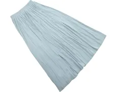 CLASSICAL ELF クラシカルエルフ ギャザー ロング スカート sizeM L/緑 ■◇ レディース