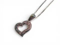 ネックレス シルバー 925 ハート 約4.7g 銀 アクセサリー