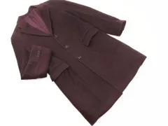 URBAN RESEARCH アーバンリサーチ ウール混 チェスター コート sizeL/ボルドー ◇■ メンズ